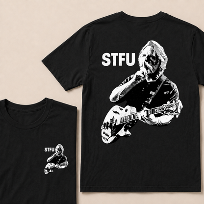 Classic Bob Weir STFU Guitarist Graphic T-Shirt