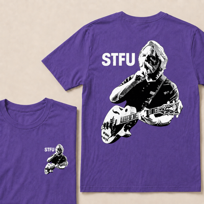 Classic Bob Weir STFU Guitarist Graphic T-Shirt