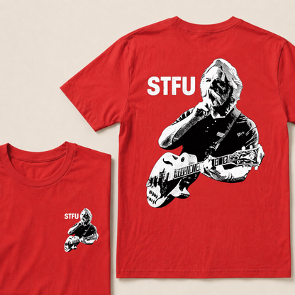 Classic Bob Weir STFU Guitarist Graphic T-Shirt