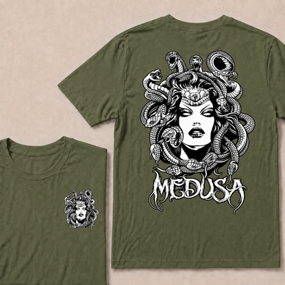 Medusa Dark Art Graphic T-Shirt