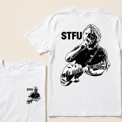 Classic Bob Weir STFU Guitarist Graphic T-Shirt