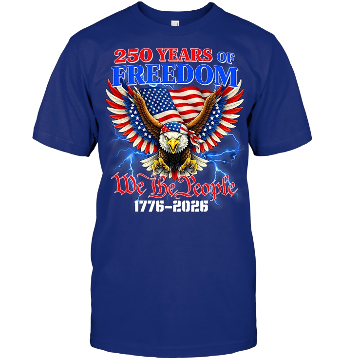 Flag Vintage 250 Years American 1776 2026 250th USA Birthday T Shirt