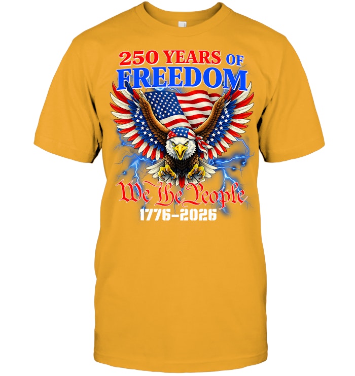 Flag Vintage 250 Years American 1776 2026 250th USA Birthday T Shirt